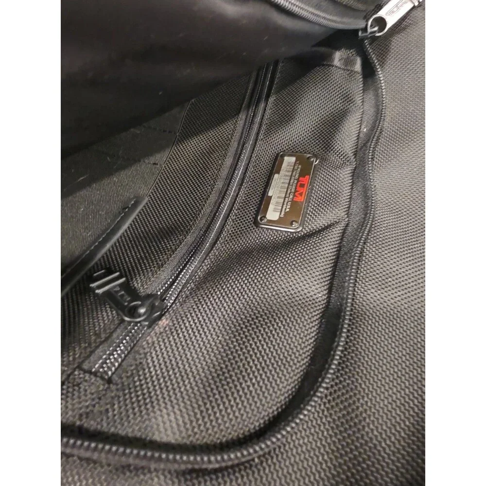 TUMI Alpha Slim Solutions Brief Pack 26172DH Black Nylon Backpack